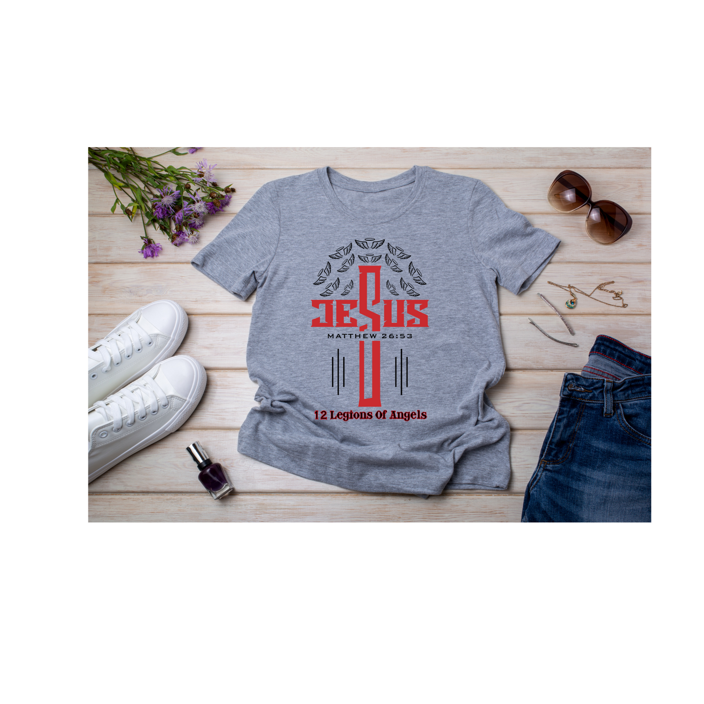 12 Legions of Angels(Front/Back Design)