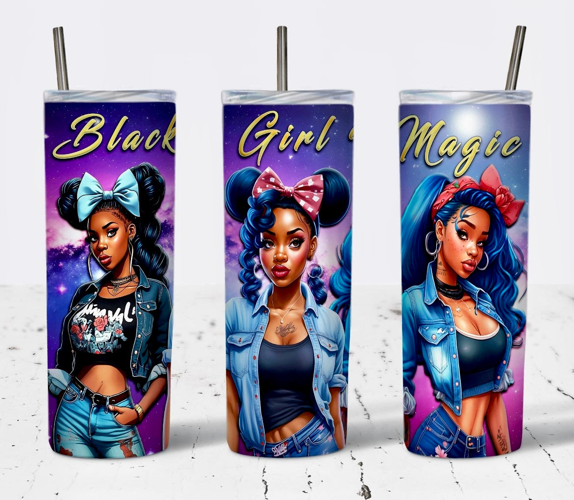 Black Girl Magic 20 oz Tumbler