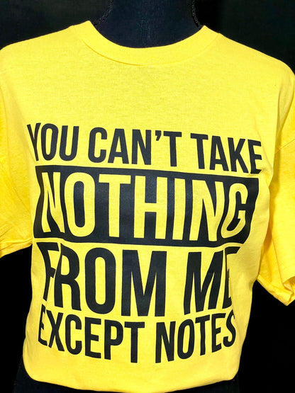 Nothing Except Notes