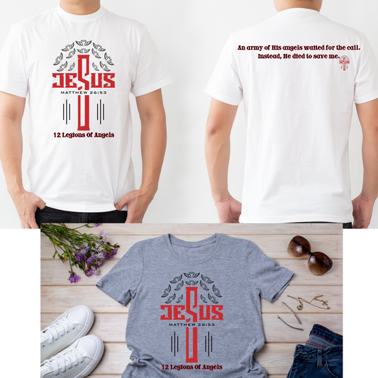 12 Legions of Angels(Front/Back Design)